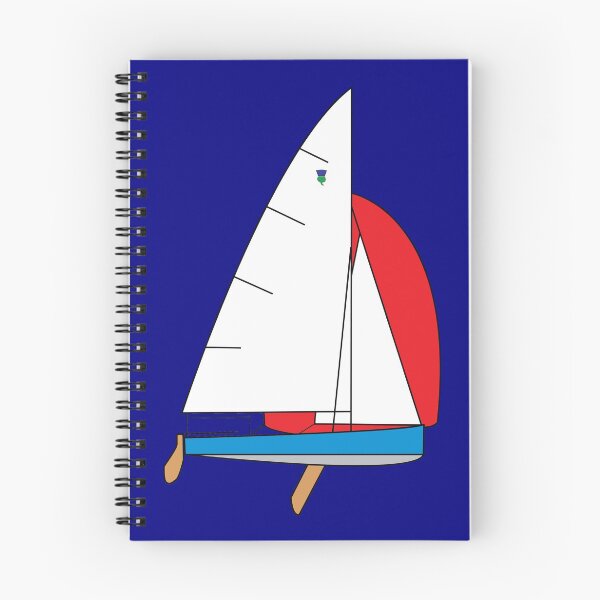Item preview, Thistle Sailboat - Light Blue designed and sold by CHBB.