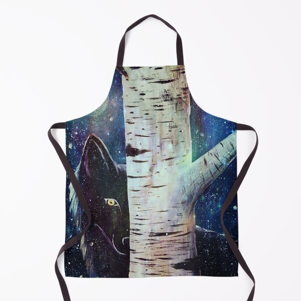 Item preview, Black Wolf and White Birch designed and sold by SistersInArtN.