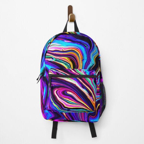 Item preview, Neon Rift - Abstract Psychedelic Glitch designed and sold by PsychedelicPour.