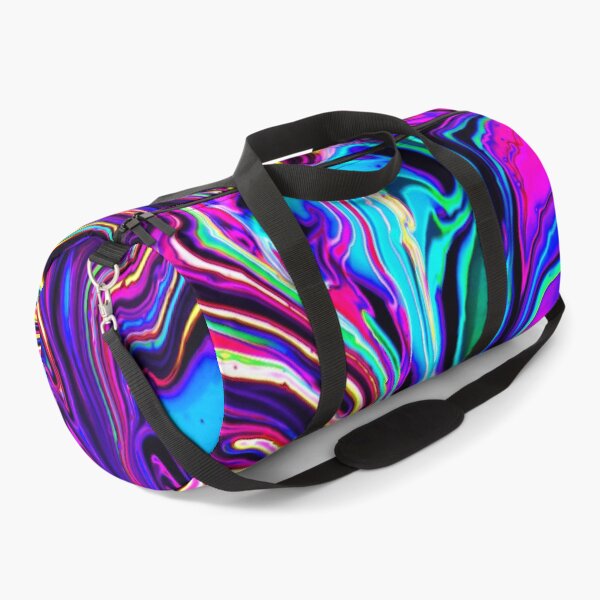Item preview, Neon Rift - Abstract Psychedelic Glitch designed and sold by PsychedelicPour.