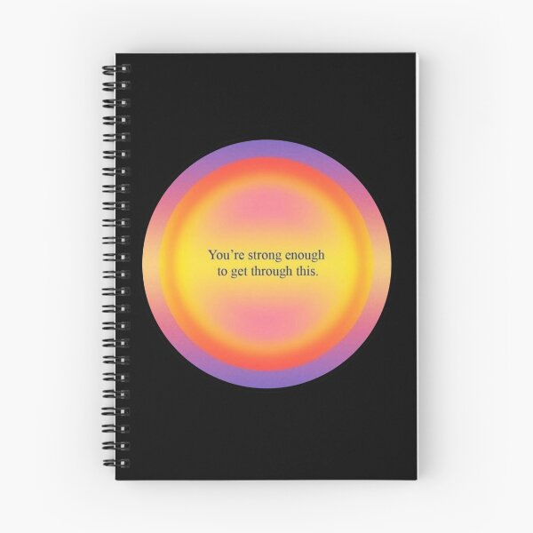 Item preview, You’re Strong Enough to Get Through This designed and sold by Maddie OMalley.