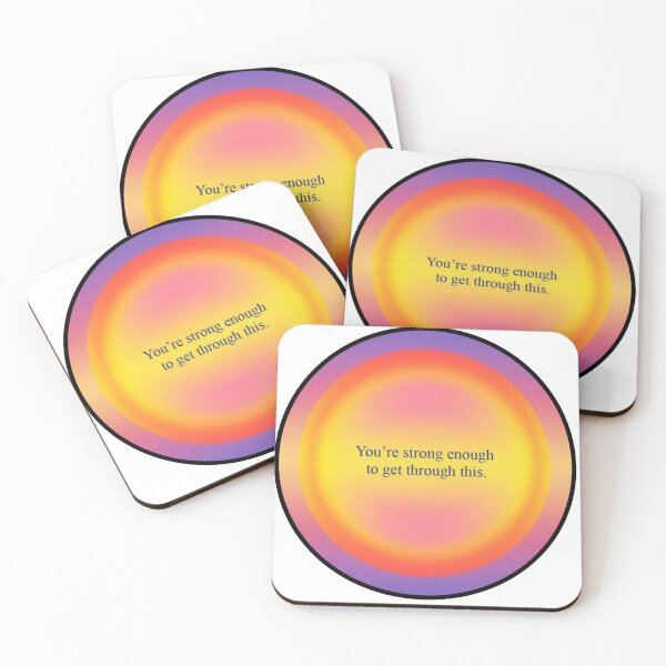 Item preview, You’re Strong Enough to Get Through This designed and sold by Maddie OMalley.