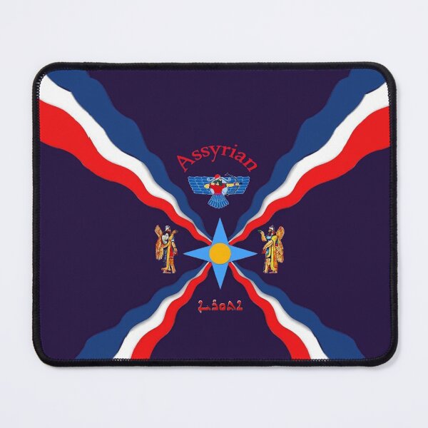 Item preview, ASSYRIAN Flag & Symbols designed and sold by doniainart.