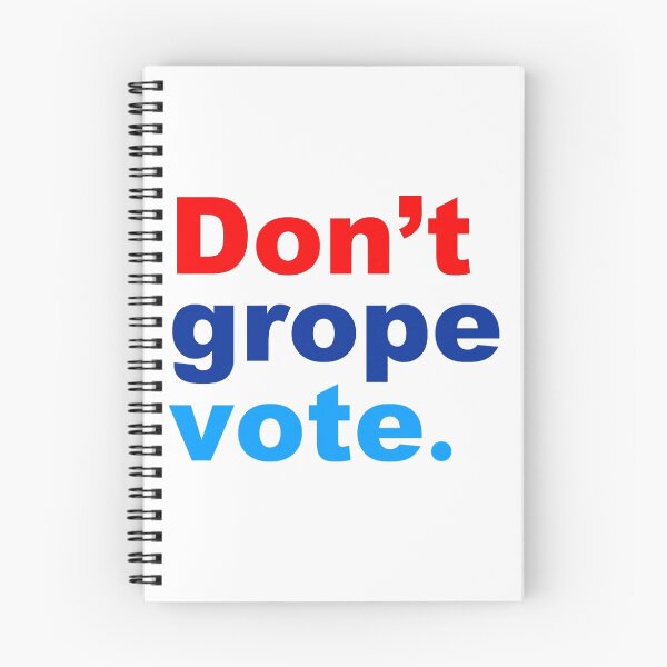 Item preview, don't grope vote designed and sold by Thelittlelord.