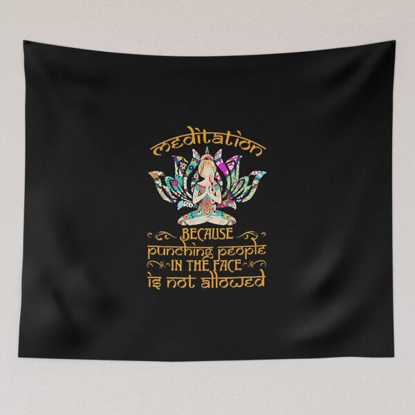 Item preview, Punching People Yoga designed and sold by Susan Netto.