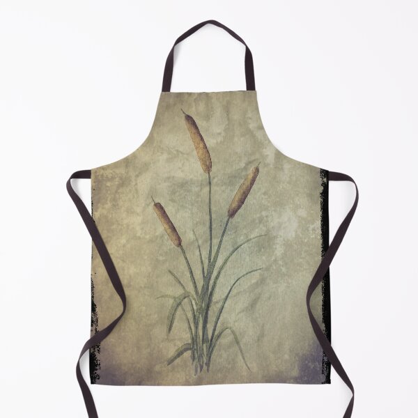 Item preview, Watercolor Cattails on Parchment Pattern designed and sold by SistersInArtN.
