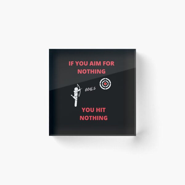 Item preview, Archer - If you aim for nothing you hit nothing (red print) designed and sold by DollarDollar.