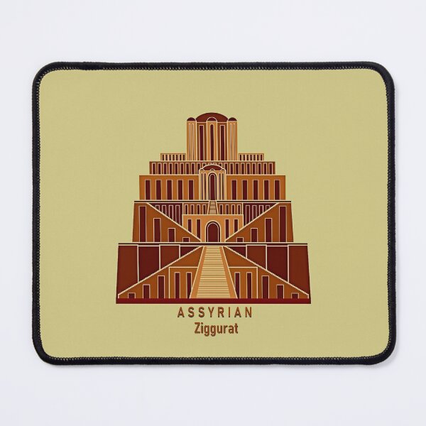 Item preview, Assyrian Ziggurat designed and sold by doniainart.
