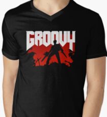 Doomy and Groovy Men's V-Neck T-Shirt