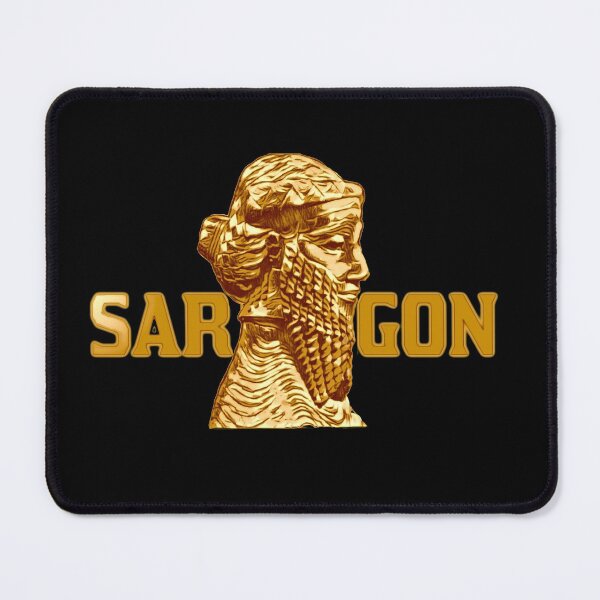Item preview, Assyrian Golden King Sargon designed and sold by doniainart.
