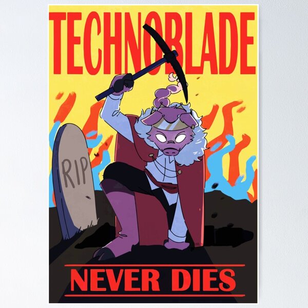 Technoblade never dies spelled out in his writing. Rest well, king.