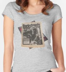 Out On The Backstreets Women's Fitted Scoop T-Shirt