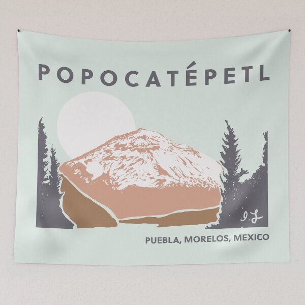 Item preview, El Volcan Popocatepetl designed and sold by ilustrations.
