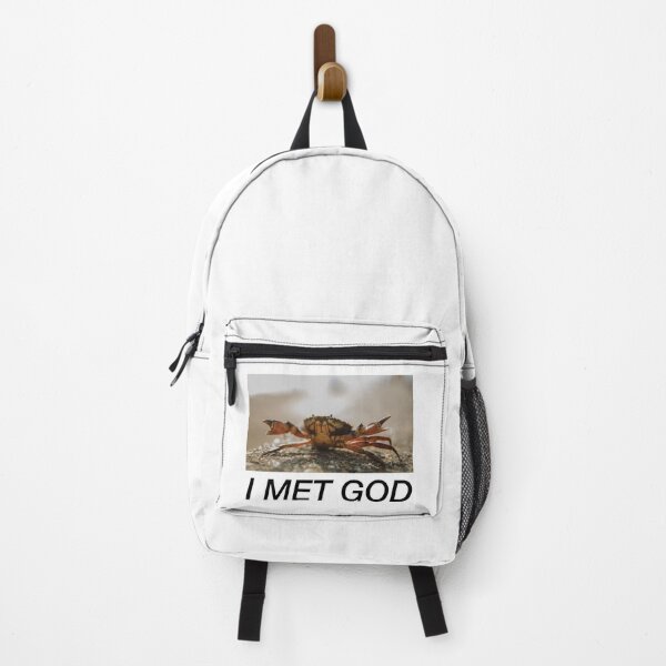 Item preview, I MET GOD Crab designed and sold by pinerowan.