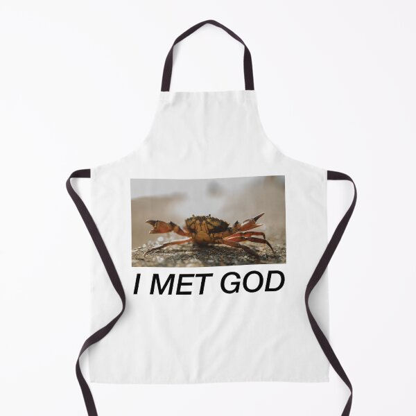 Item preview, I MET GOD Crab designed and sold by pinerowan.