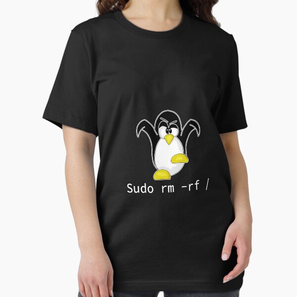 Item preview, Tux Linux Penguin Sudo Rm Rf Programmer Developer Hacker designed and sold by tanalan.