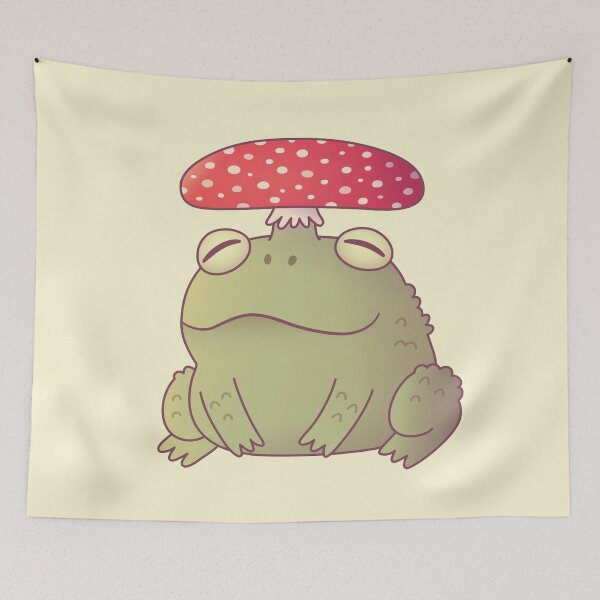 Item preview, Cute Toadstool Toad Doodle designed and sold by rustydoodle.