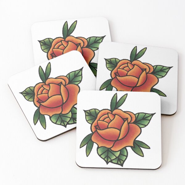 Item preview, Embroidery tattoo Rose designed and sold by taylorrhelms.