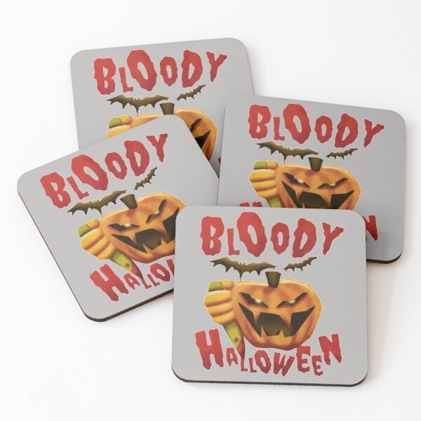 Item preview, Bloody Halloween pumpkin smiling designed and sold by Sovik Goswami.