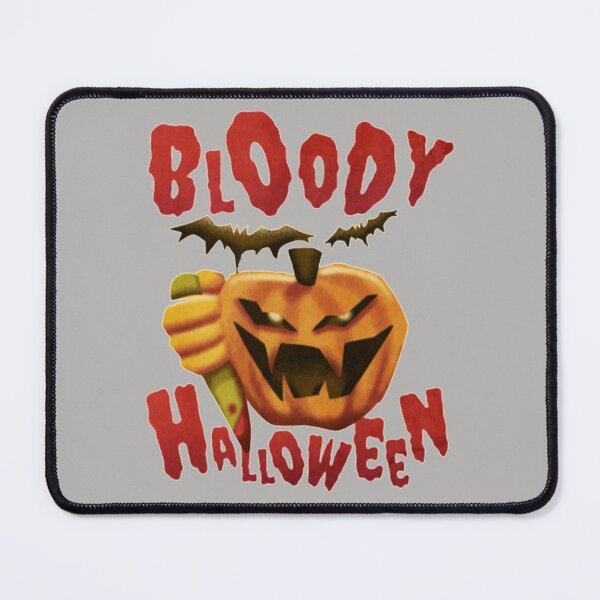 Item preview, Bloody Halloween pumpkin smiling designed and sold by Sovik Goswami.