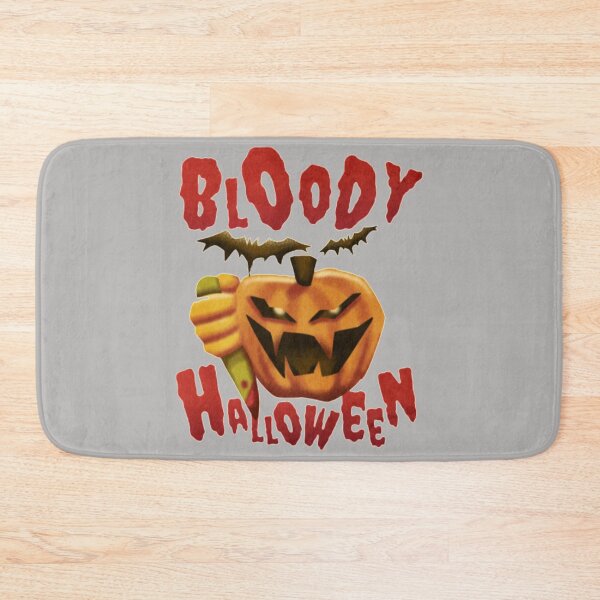 Item preview, Bloody Halloween pumpkin smiling designed and sold by Sovik Goswami.
