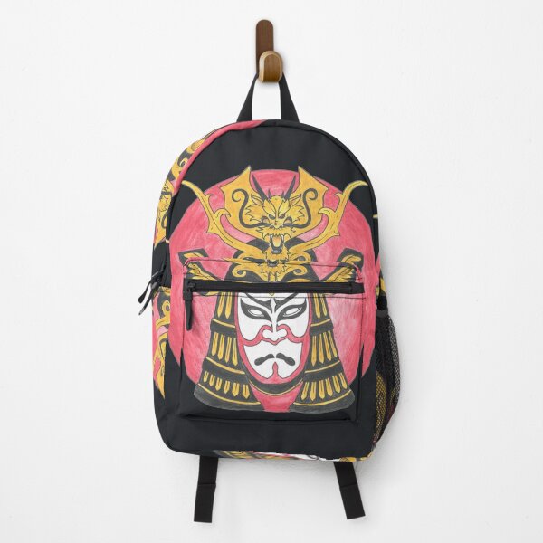 Vista previa del artículo con la obra «Samurái kabuki», diseñado y vendido por AydenBucka.