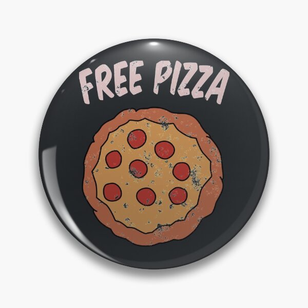 Item preview, Free Pizza Guy (print on RED for best results) designed and sold by AydenBucka.