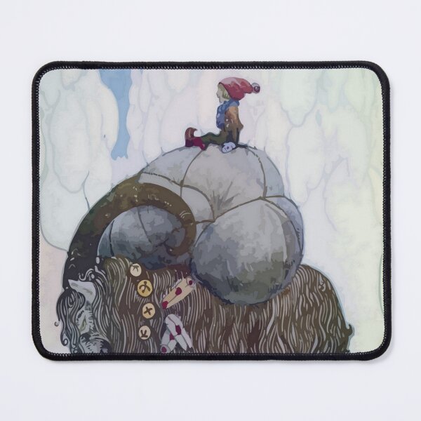 Item preview, Julbocken The Yule Goat Being Ridden By A Child Vector designed and sold by taiche.