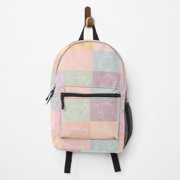 Item preview, Pastel Teapots Pattern designed and sold by MissBennett.