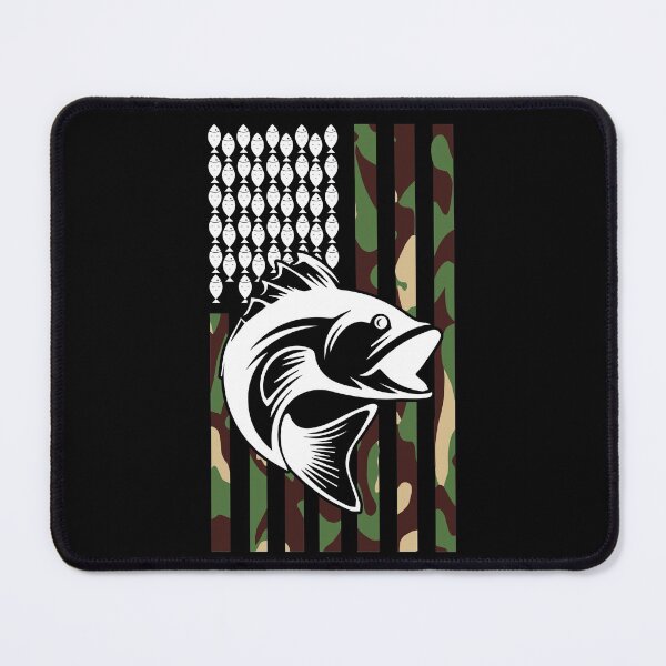 Item preview, American fishing flag camouflage designed and sold by Astralia.