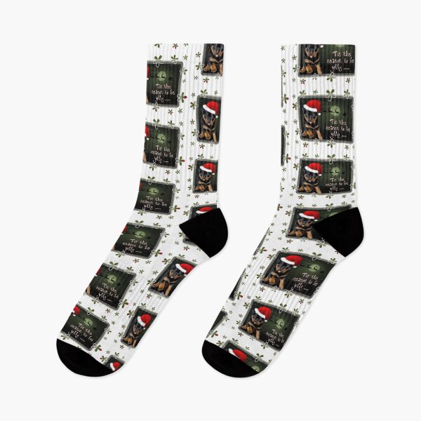 Item preview, Tis The Season To Be Jolly Cute Rottweiler Christmas designed and sold by taiche.