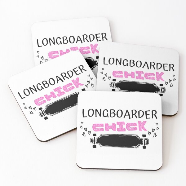 Item preview, Longboarder Chick designed and sold by NoSpecialShop.