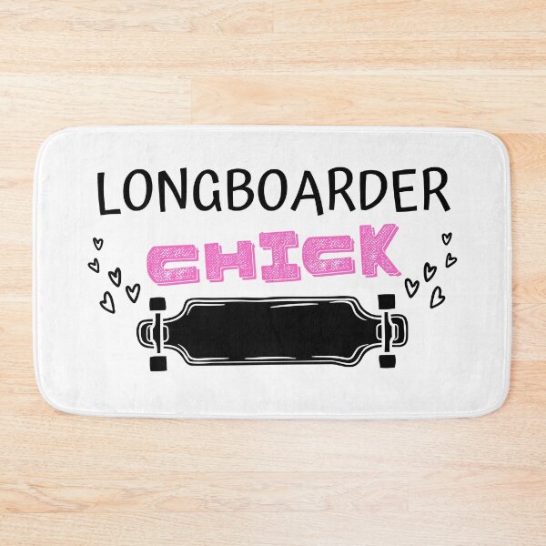 Item preview, Longboarder Chick designed and sold by NoSpecialShop.