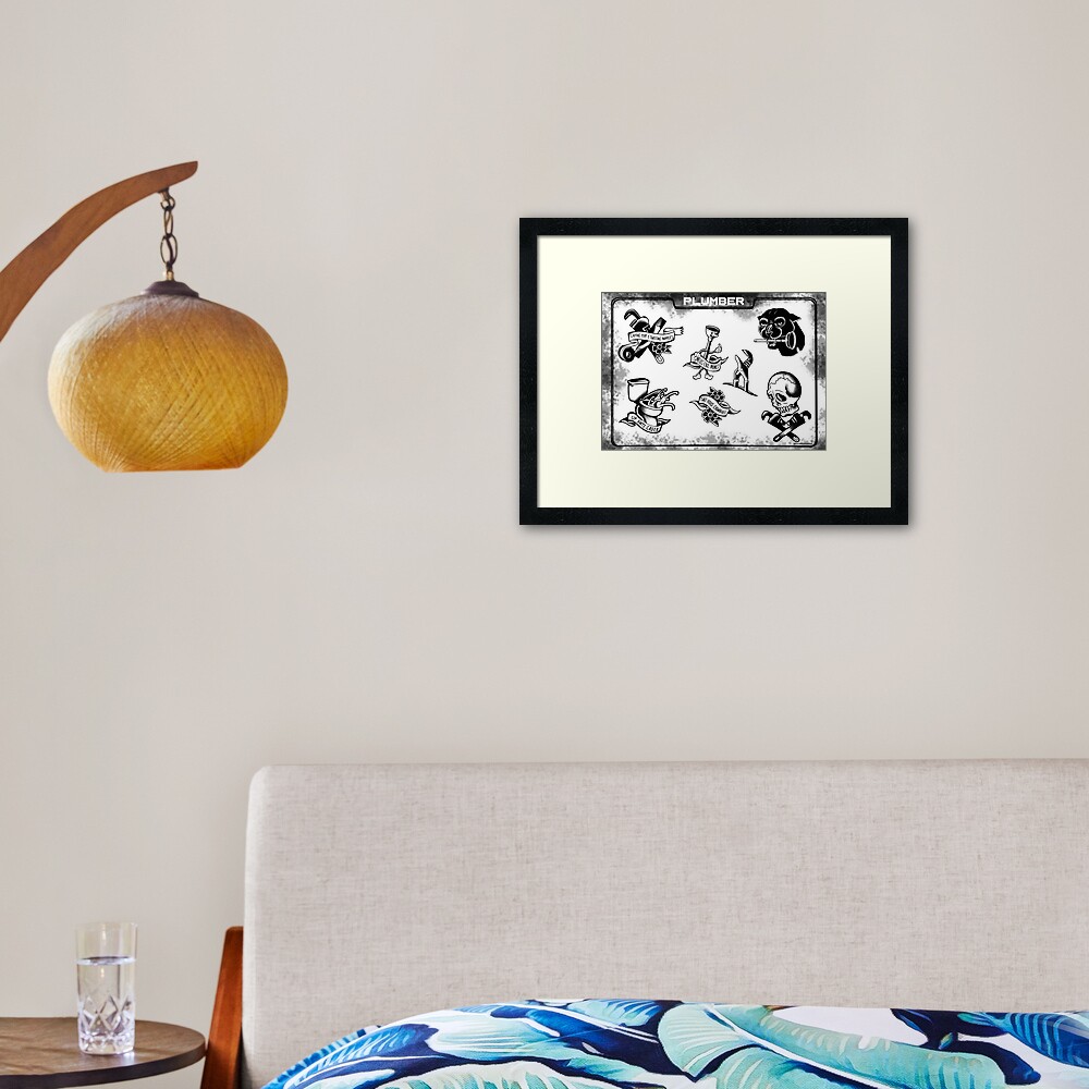 Item preview, Framed Art Print designed and sold by Localnonunion.