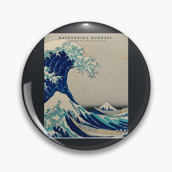 Item preview, Kanazawa Oki Nami Ura by Katsushika Hokusai designed and sold by AydenBucka.