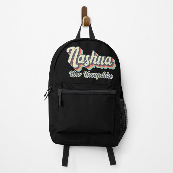 Item preview, Nashua City New Hampshire Retro Vintage 70s rainbow designed and sold by Teelogic.