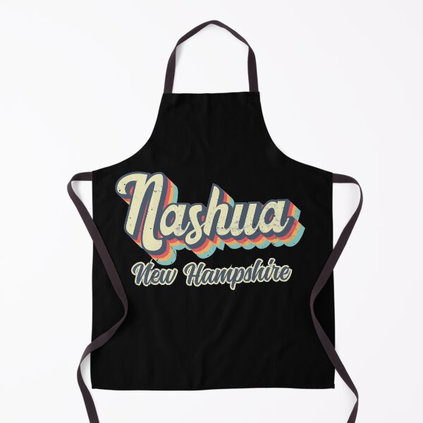 Item preview, Nashua City New Hampshire Retro Vintage 70s rainbow designed and sold by Teelogic.
