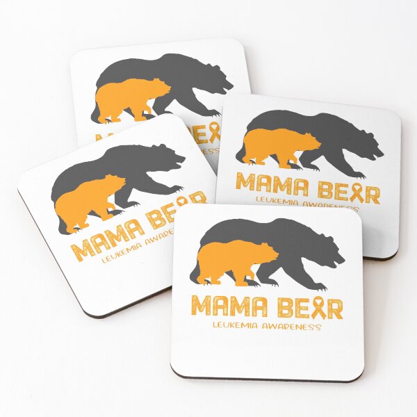 Item preview, Leukemia Awareness Mama Bear Support Leukemia designed and sold by Victormoratalla.
