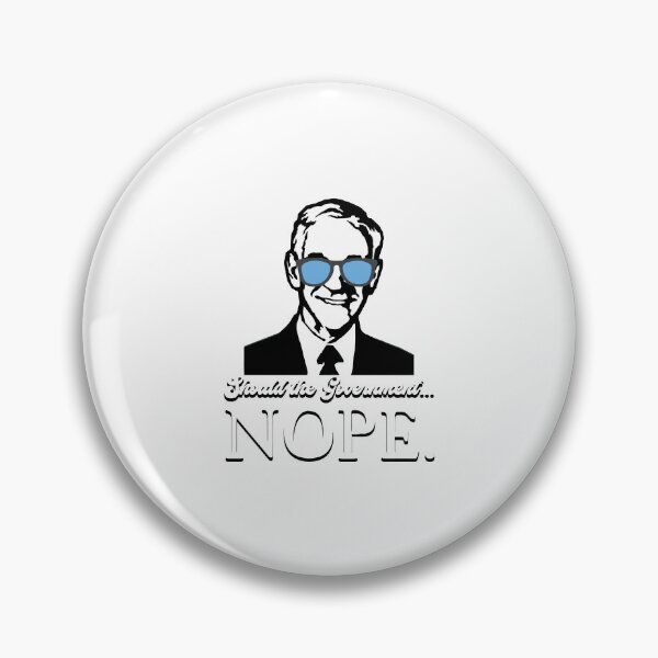Item preview, Ron Paul Should The Government Nope Liberty Libertarian designed and sold by kandelal.