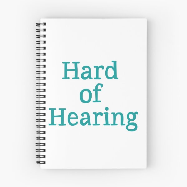 Item preview, Hard of Hearing designed and sold by AAC-users-shop.