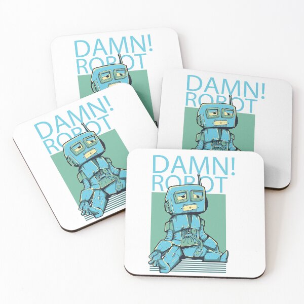 Item preview, Damn! Robot designed and sold by sevenonesix.