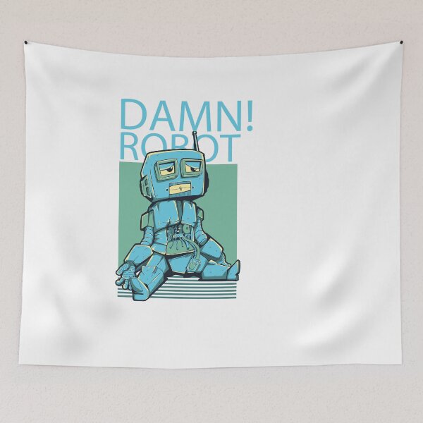 Item preview, Damn! Robot designed and sold by sevenonesix.