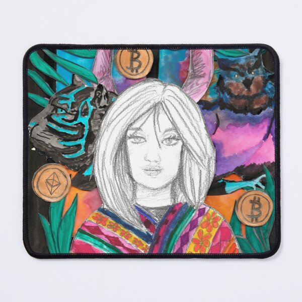 Item preview, La Bruja de la Cryptofortuna ( The Witch of the Crypto Fortune ) designed and sold by Angello Silva Guardia.