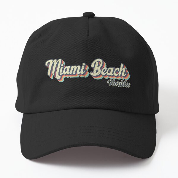 Artikel-Vorschau von Miami Beach City Florida Retro Vintage 70er Jahre Regenbogen, designt und verkauft von Teelogic.