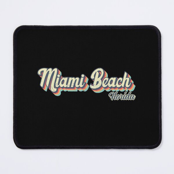 Item preview, Miami Beach City Florida Retro Vintage 70s rainbow designed and sold by Teelogic.