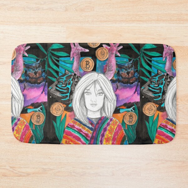 Item preview, La Bruja de la Cryptofortuna ( The Witch of the Crypto Fortune ) designed and sold by Angello Silva Guardia.