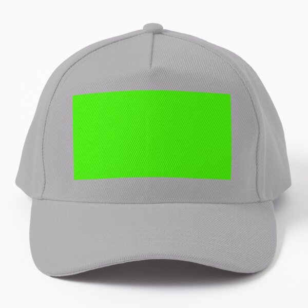 fluorescent green solid color baseball | Zazzle