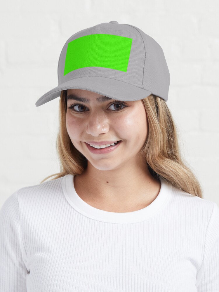 fluorescent green solid color baseball | Zazzle