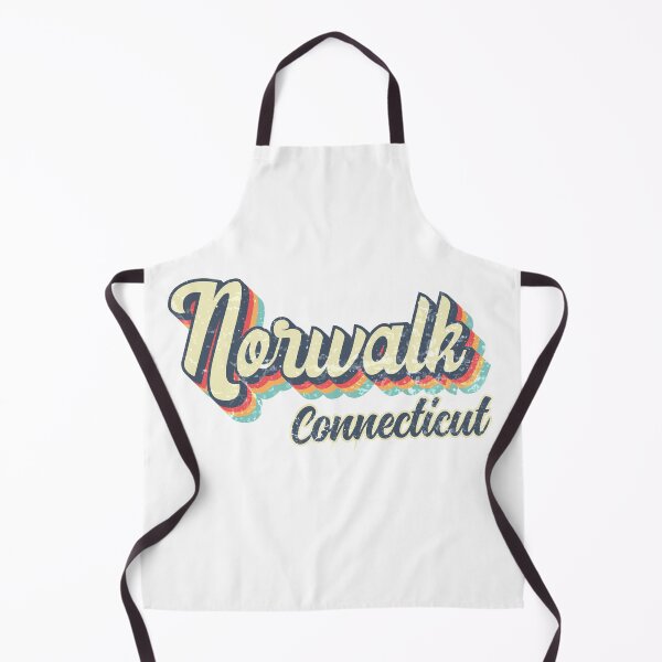 Item preview, Norwalk City Connecticut Retro Vintage 70s rainbow designed and sold by Teelogic.
