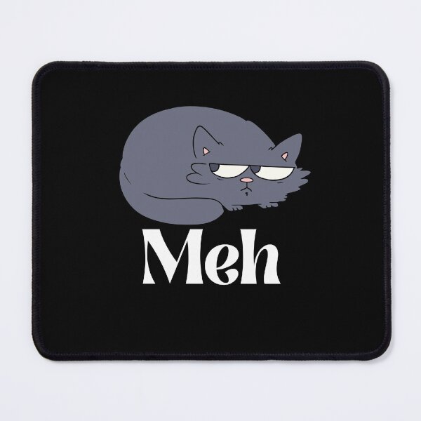 Item preview, Funny Meh Cat designed and sold by Imaginative Expressions⭐️ ⭐️ ⭐️ ⭐️ ⭐️.